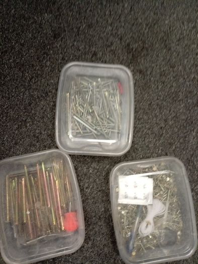 assorted fixings