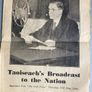 collectable very rare Taoiseachs broadcast to the nation 1945 Image 5