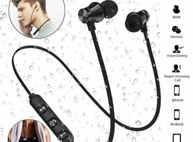 Sport Wireless Bluetooth Headphone Earphones Headset for iPhone 7 8 X 6 Samsung