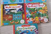 Push, pull slide toddler books
