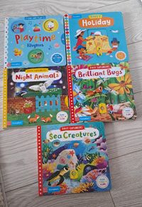 Push, pull slide toddler books