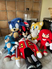 sonic plush toys