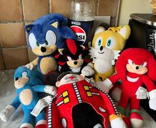sonic plush toys