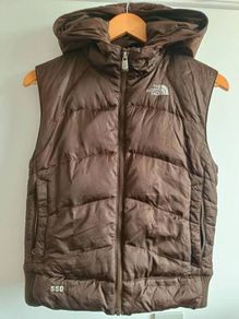 North Face 550 Goose Down Hooded Gilet