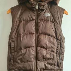 North Face 550 Goose Down Hooded Gilet