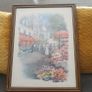 Artwork/Street Scene Figures and Cafe's, Flower Stalls .. Price Drop Image 6