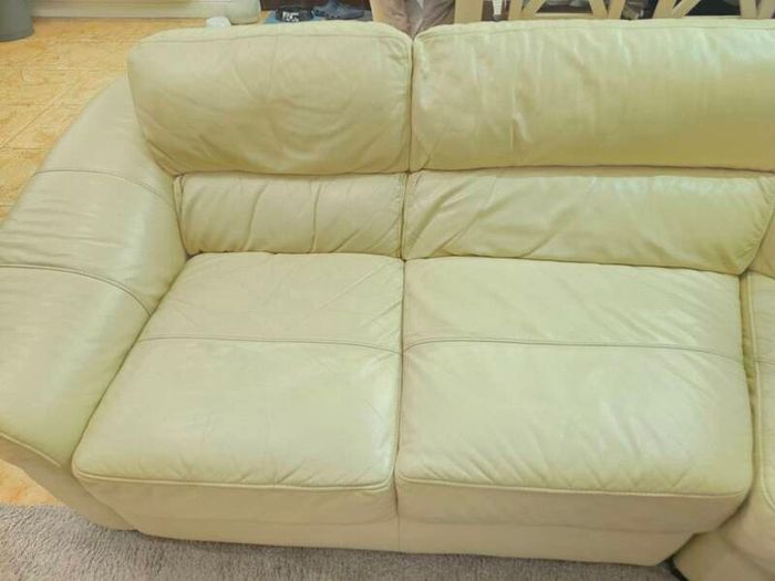 leather corner sofa