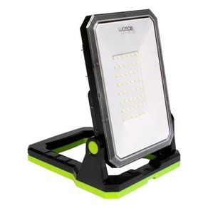 Luceco Folding Magnetic Led 10w Work Light With Power Bank - Usb - c Charged