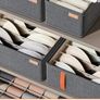 Elegant Fabric Foldable Storage Boxes Image 2