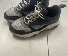 Dior b22s navy and white