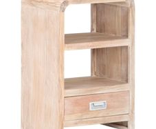 Bedside Table 40x30x60 cm Solid Acacia Wood