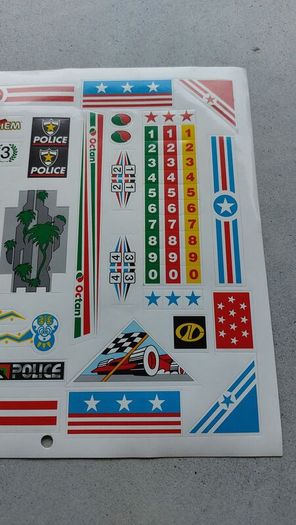 Lego Club UK Sticker Sheet - 1994
