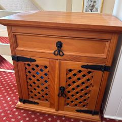 Mexican style wooden cupboard
