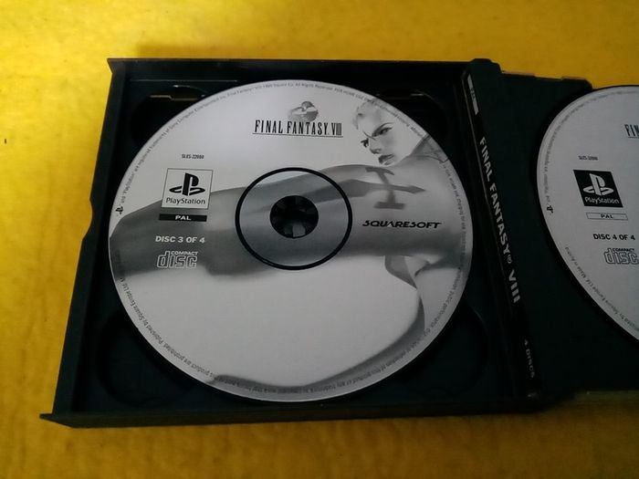 Final Fantasy VIII 8 PlayStation 1 Ps1 Games PlayStation 2 Ps2 Games Original