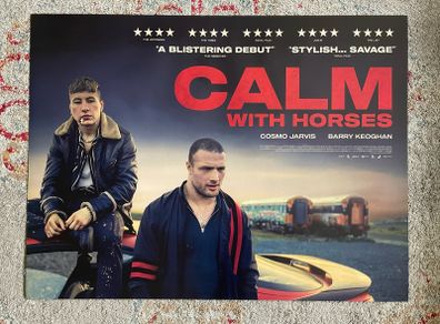 Calm With Horse - Quad Cinema Poster