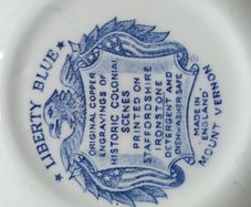 10 Liberty Blue Bowls