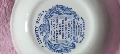 10 Liberty Blue Bowls