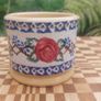 Beautiful Nicholas Mosse Small Straight-Sided Circular Pot/Bowl in the Popular but Discontinued "Kilfane Rose" Pattern, Circa 1996-2004 Image 6