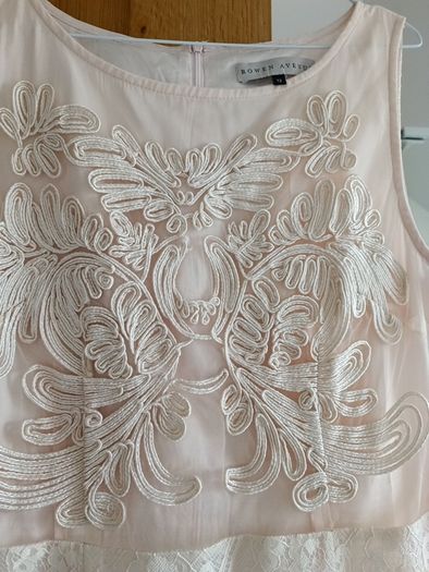 Boutique Rowen avenue occasion lace dress 10/12 S M wedding confirmation communion