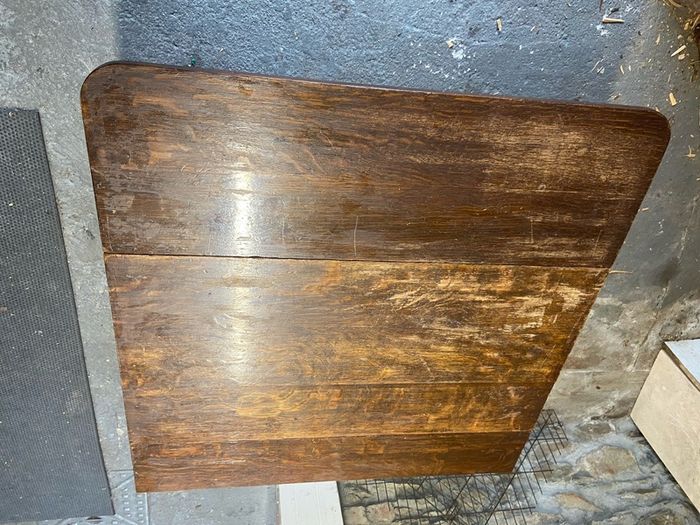 old table