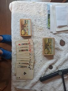 Vintage playing cards.Players Please.