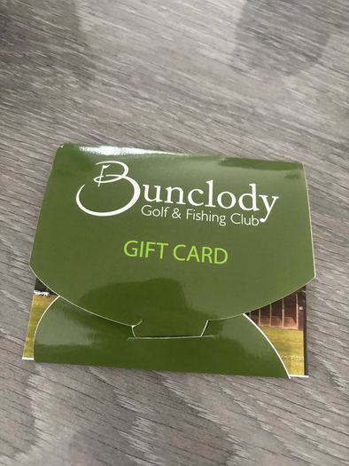 Bunclody estate gift voucher,