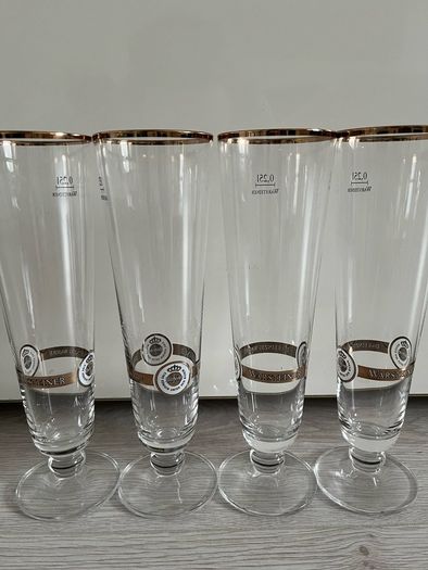Warsteiner Tall Beer Glass set