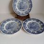 Blue display plates, Historical Ports of England Image 2