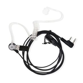 Throat Mic Earpiece Earphones Headset Finger PTT For Baofeng UV5R 888s Radio Walkie Talkie ect