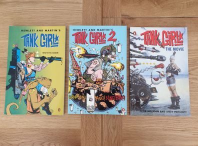 Tank Girl Hewlett Martin Colour Penguin Graphic Novel 1995