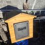 Wooden pet/ dog kennel with flap Image 3