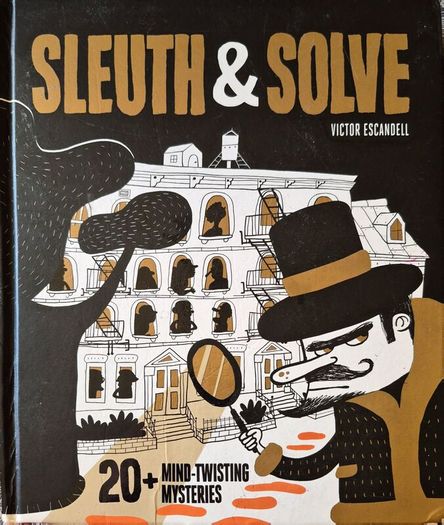 Hardbacked sleuth and solve books