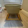ikea childrens armchair light beige Image 4