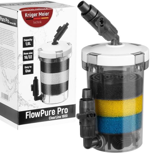 Kruger Meier FlowPure Pro 1600 - External Canister Pre-Filter 16/22