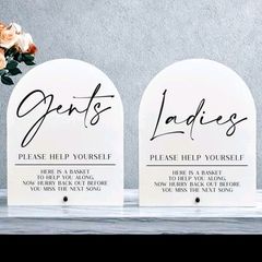 Wedding signs
