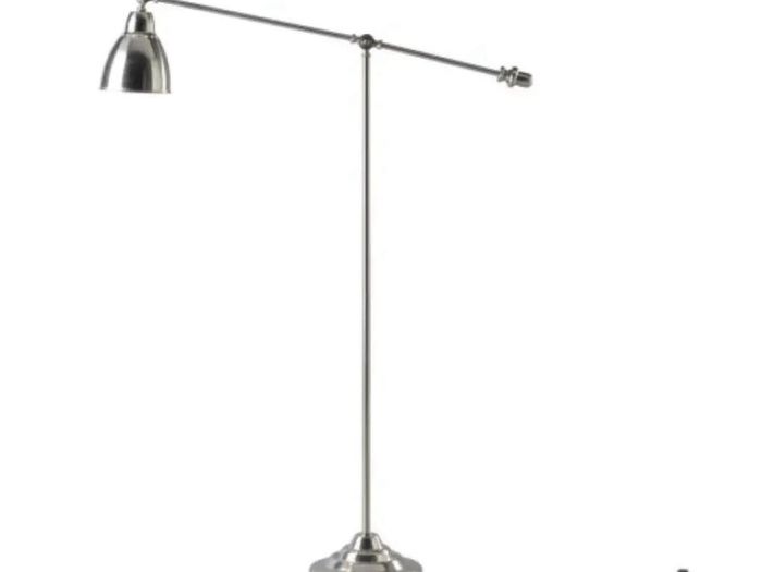 IKEA Floor Lamp - Barometre - Silver / Nickle