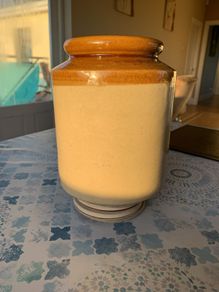 Stone jar earthen ware