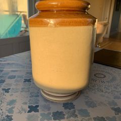 Stone jar earthen ware