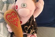 Wild thing soft toy.