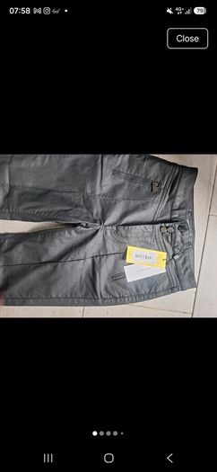 Karen Millen New Coated Black Trousers