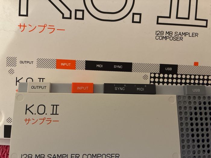 Teenage Engineering K,O,II 128md Sampler