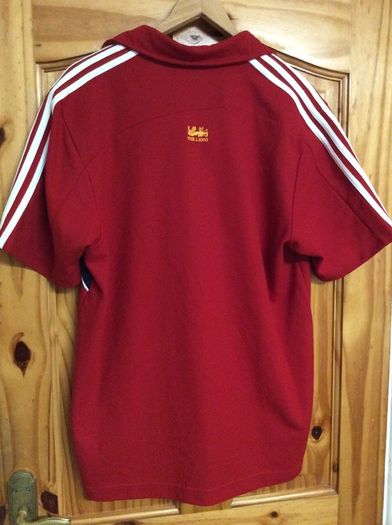 British And Irish Lions Rugby. Official Adidas Mens Polo Shirt. Collect In Dublin Or Receive Via Post.