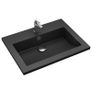 Granite Basin 600x450x120 mm Black Image 4