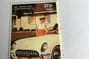 Rare stamp - 1953 Chevrolet Corvette