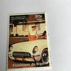 Rare stamp - 1953 Chevrolet Corvette