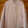 Ladies Jacket Coat Soft Pink H&m Husky Style- Medium.  Immaculate  H&M Toulouse. Image 3