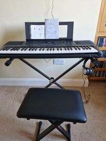 Yamaha PSR-E283 Bundle ( Keyboard ,Stand. Bench and Headphones)