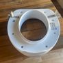 Raised toilet seat Image 2