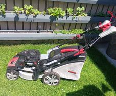 self drive lawnmower