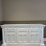 Solid Wood Antique Dresser/ Cabinet/ Bookshelves in Farrow and Ball Image 5